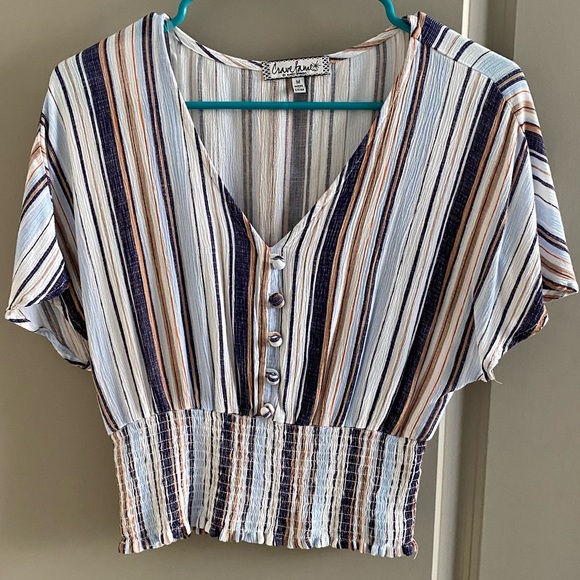 Crop Top Blouse - Picture 1 of 2